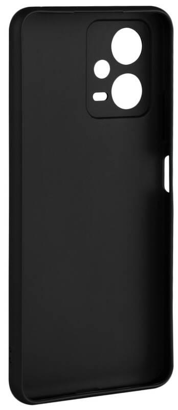 Kryt na mobil FIXED Story na Xiaomi Redmi Note 12 5G černý