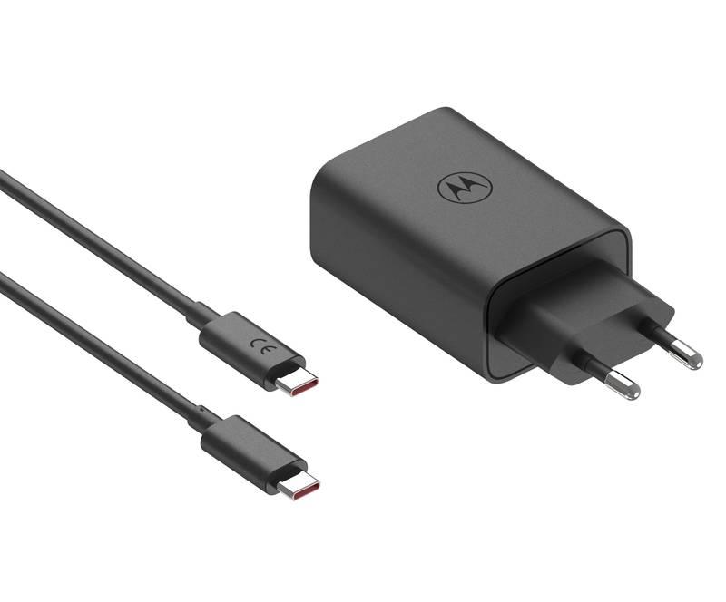 Nabíječka do sítě Motorola TurboPower 30W, 1x USB-C USB-C kabel 1m černá, Nabíječka, do, sítě, Motorola, TurboPower, 30W, 1x, USB-C, USB-C, kabel, 1m, černá