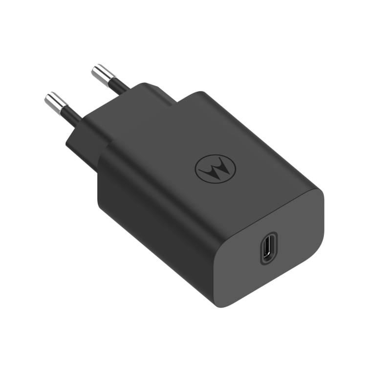 Nabíječka do sítě Motorola TurboPower 30W, 1x USB-C USB-C kabel 1m černá, Nabíječka, do, sítě, Motorola, TurboPower, 30W, 1x, USB-C, USB-C, kabel, 1m, černá