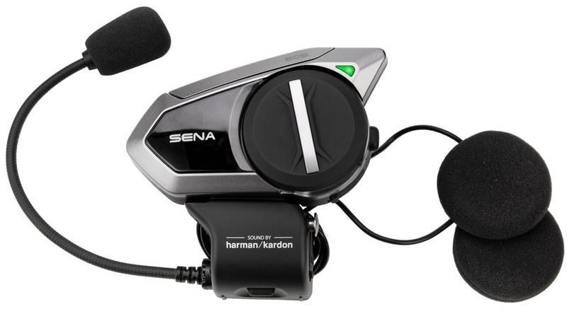 Handsfree SENA 50S, dosah 2 km, sada 2 jednotek