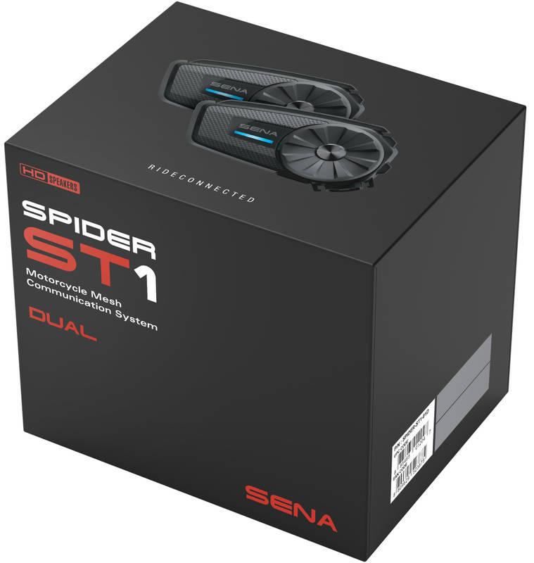 Handsfree SENA Mesh Spider ST1, dosah 2 km, sada 2 jednotek