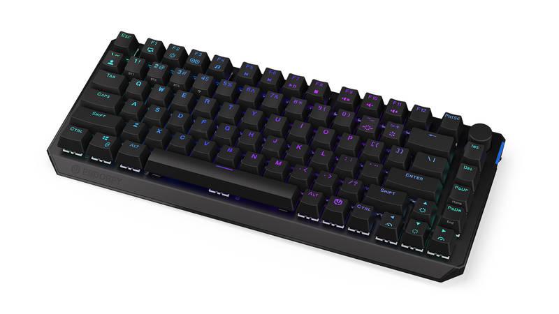 Klávesnice ENDORFY Thock 75% Wireless Black switche, US layout, RGB černá, Klávesnice, ENDORFY, Thock, 75%, Wireless, Black, switche, US, layout, RGB, černá