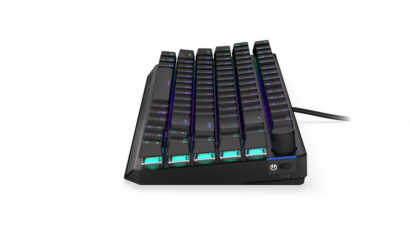 Klávesnice ENDORFY Thock 75% Wireless Black switche, US layout, RGB černá, Klávesnice, ENDORFY, Thock, 75%, Wireless, Black, switche, US, layout, RGB, černá