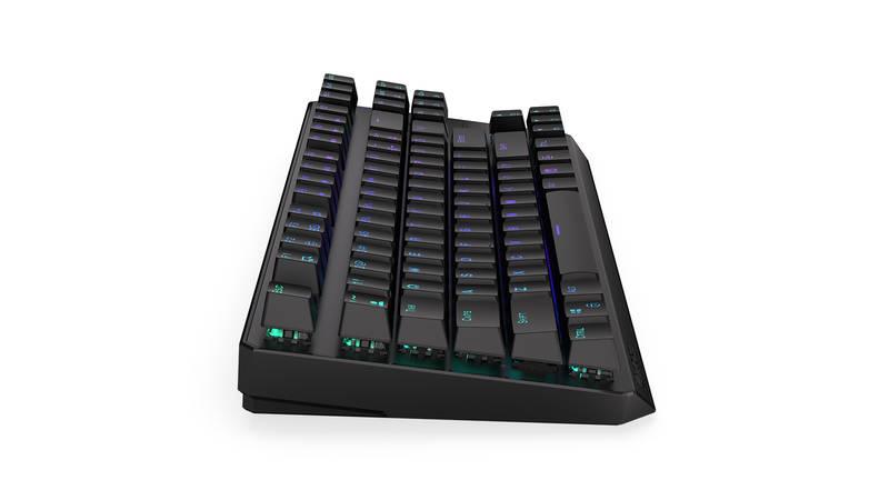 Klávesnice ENDORFY Thock TKL Wireless Black switche, US layout, ARGB černá, Klávesnice, ENDORFY, Thock, TKL, Wireless, Black, switche, US, layout, ARGB, černá