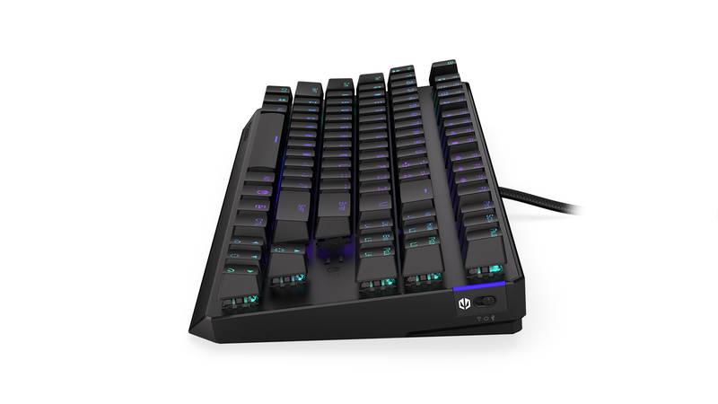 Klávesnice ENDORFY Thock TKL Wireless Black switche, US layout, ARGB černá, Klávesnice, ENDORFY, Thock, TKL, Wireless, Black, switche, US, layout, ARGB, černá