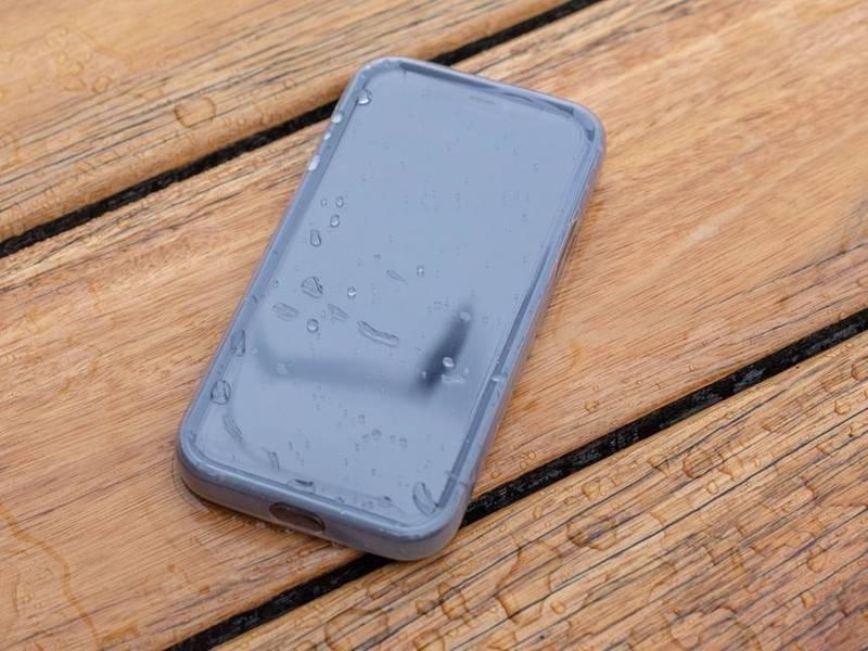 Kryt na mobil Quad Lock Poncho MAG na iPhone 12 mini průhledný