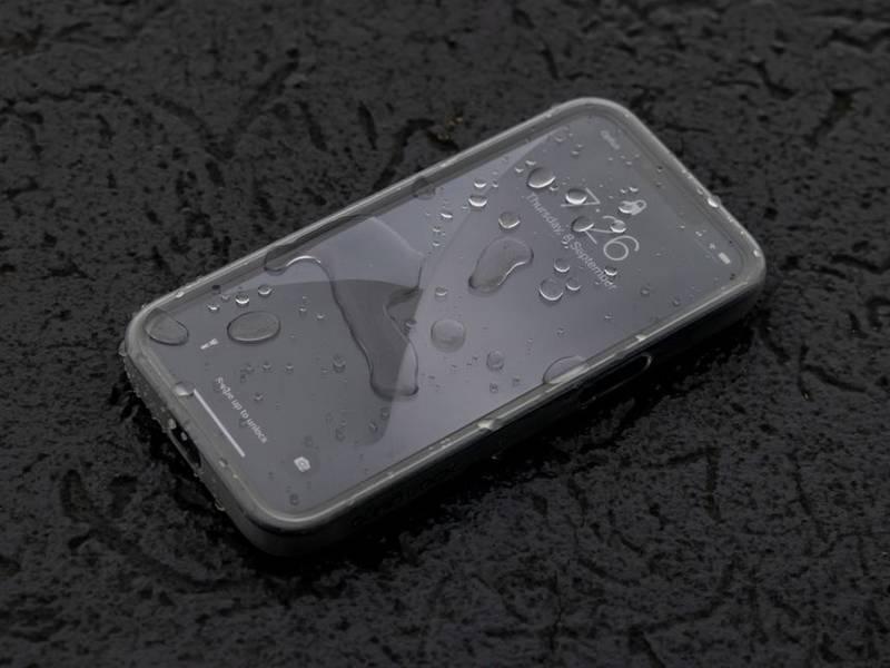 Kryt na mobil Quad Lock Poncho MAG na iPhone 13 Pro Max průhledný