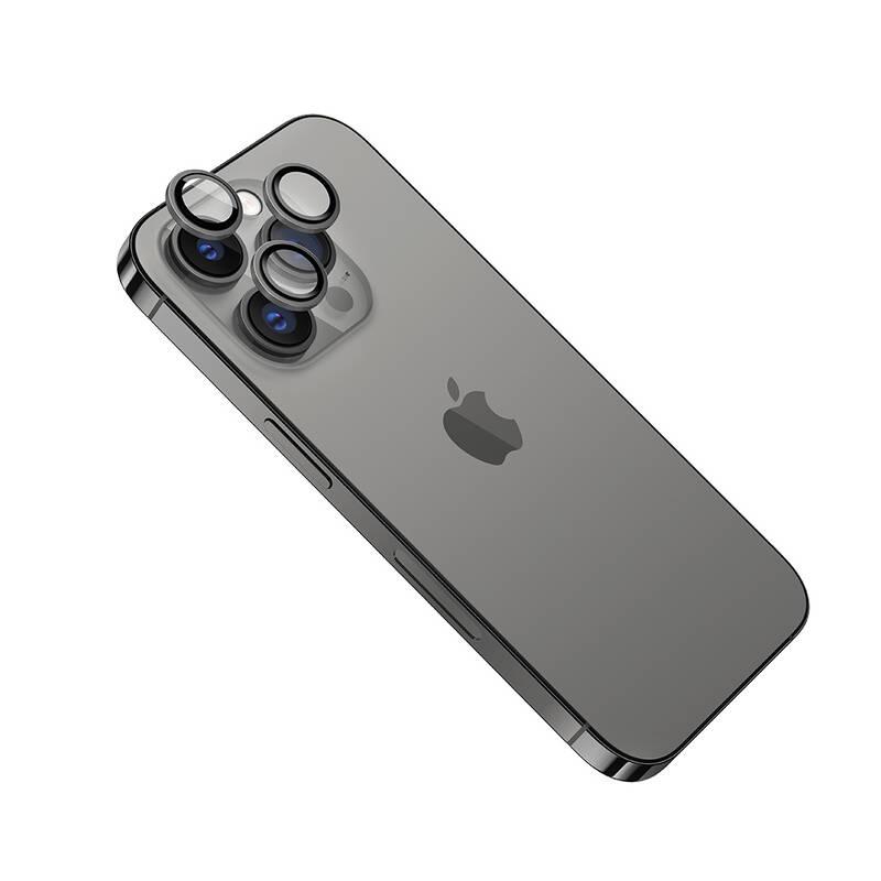 Tvrzené sklo FIXED Camera Glass na Apple iPhone 13 13 Mini šedé