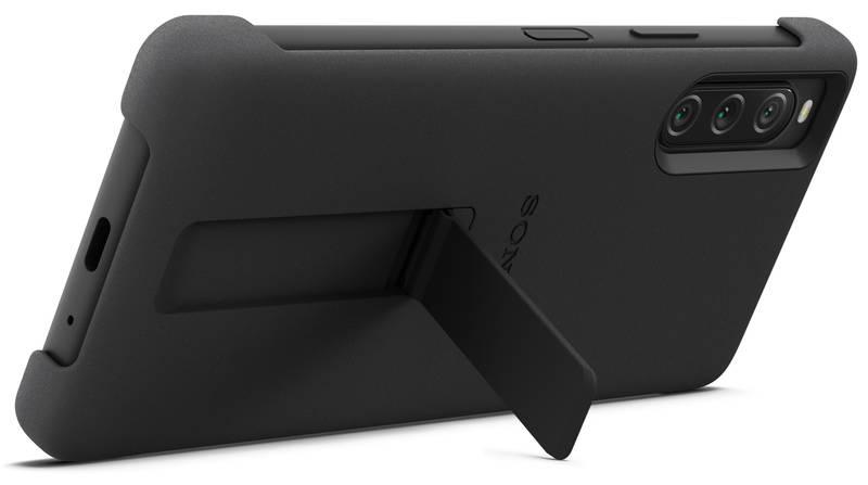 Kryt na mobil Sony Xperia 10 V 5G Stand Cover černý