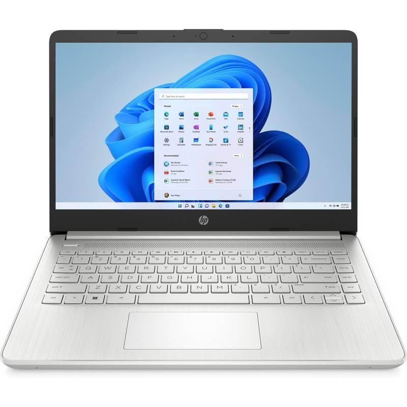Notebook HP 14s-fq1000nc stříbrný, Notebook, HP, 14s-fq1000nc, stříbrný