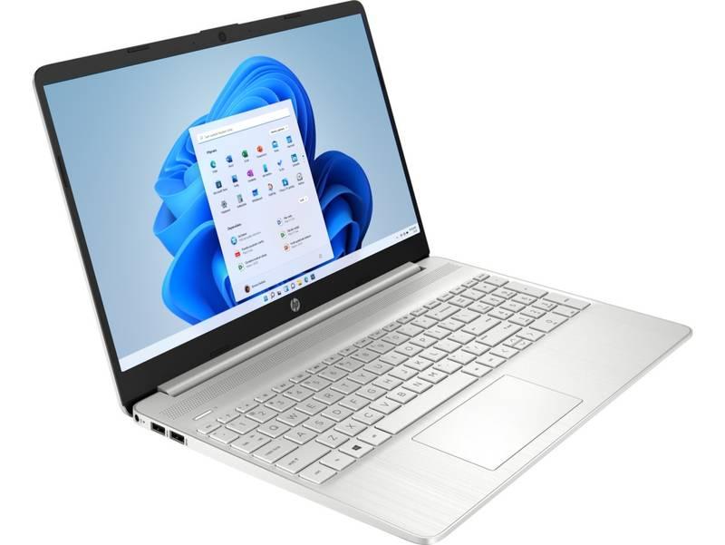 Notebook HP 15s-fq4010nc stříbrný