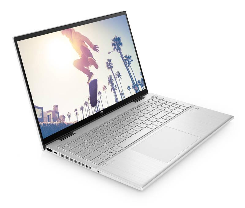 Notebook HP Pavilion x360 15-er1020nc stříbrný, Notebook, HP, Pavilion, x360, 15-er1020nc, stříbrný