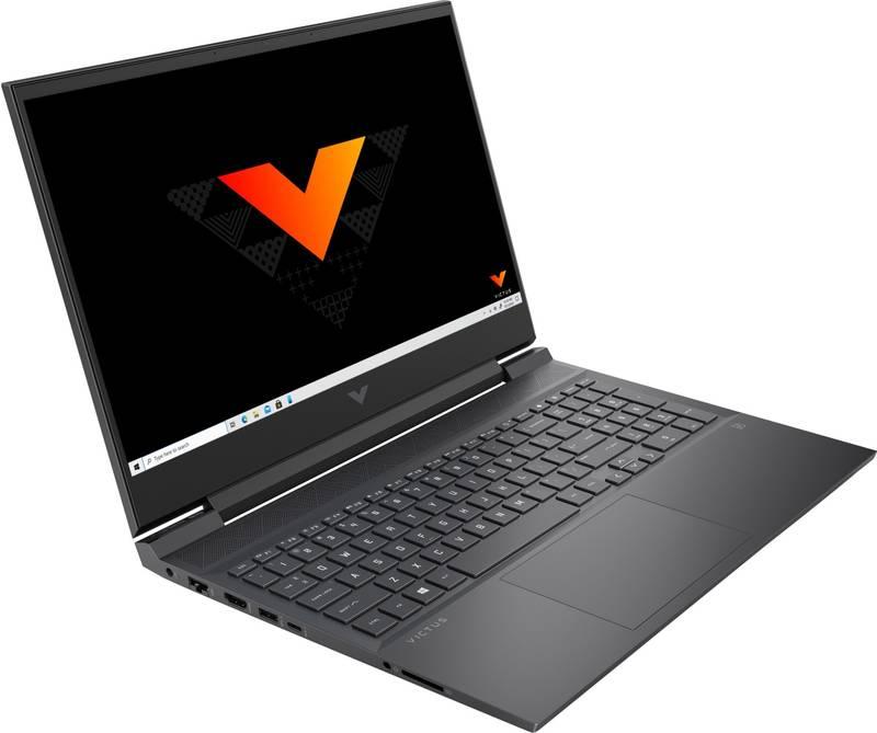 Notebook HP Victus 16-r0001nc šedý