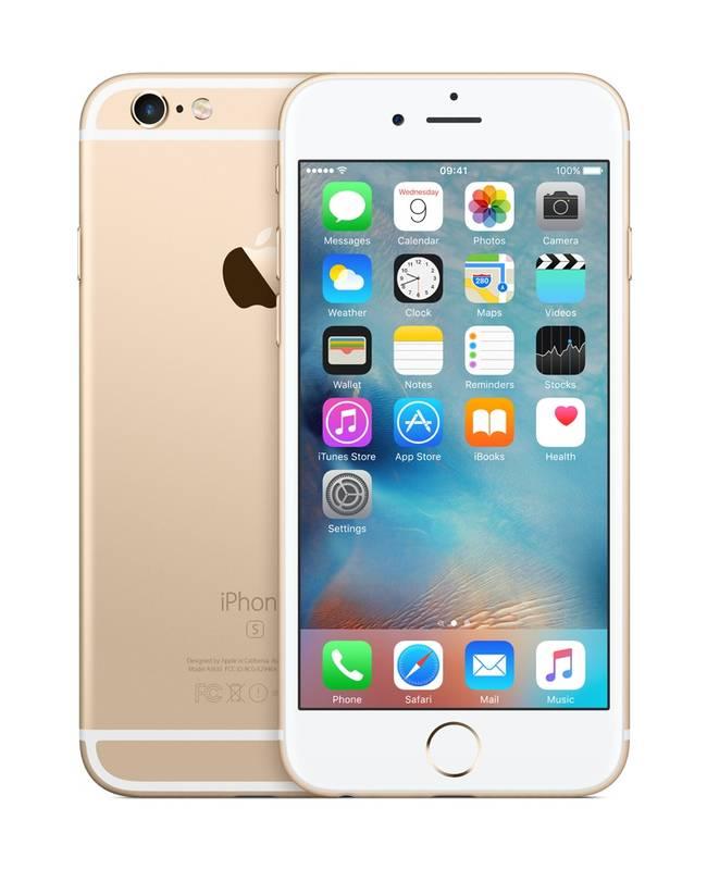 Mobilní telefon Apple iPhone 6s 128GB - Gold, Mobilní, telefon, Apple, iPhone, 6s, 128GB, Gold