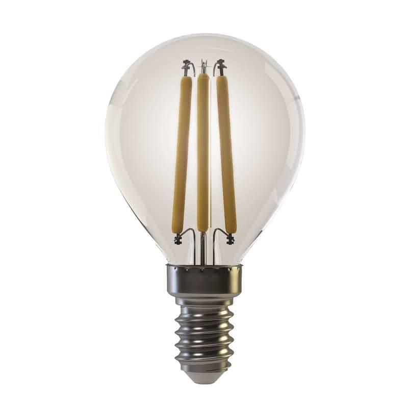 Žárovka LED EMOS Filament Mini Globe, 4W, E14, teplá bílá