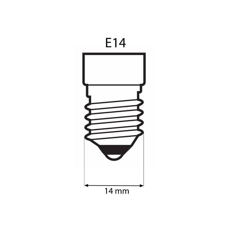 Žárovka LED EMOS Filament Mini Globe, 4W, E14, teplá bílá