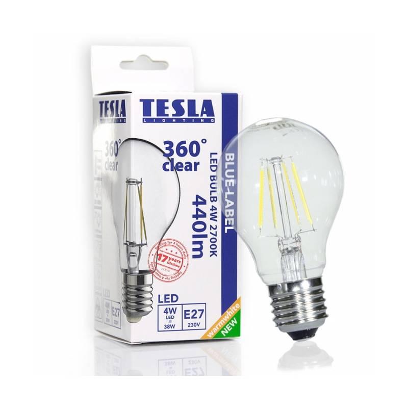 Žárovka LED Tesla Crystal Retro klasik, 4W, E27, teplá bílá, Žárovka, LED, Tesla, Crystal, Retro, klasik, 4W, E27, teplá, bílá