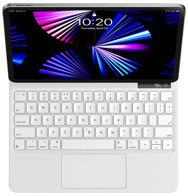 Pouzdro na tablet s klávesnicí Baseus s digitálním displejem Brilliance Series Pro na Apple iPad Pro 12.9