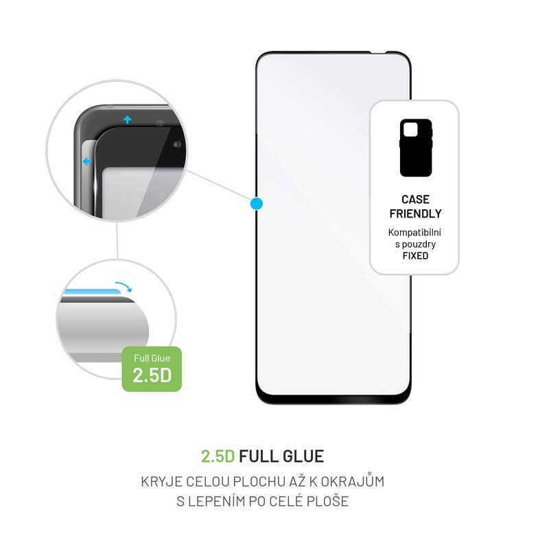 Tvrzené sklo FIXED Full-Cover na Xiaomi Redmi Note 12S černé