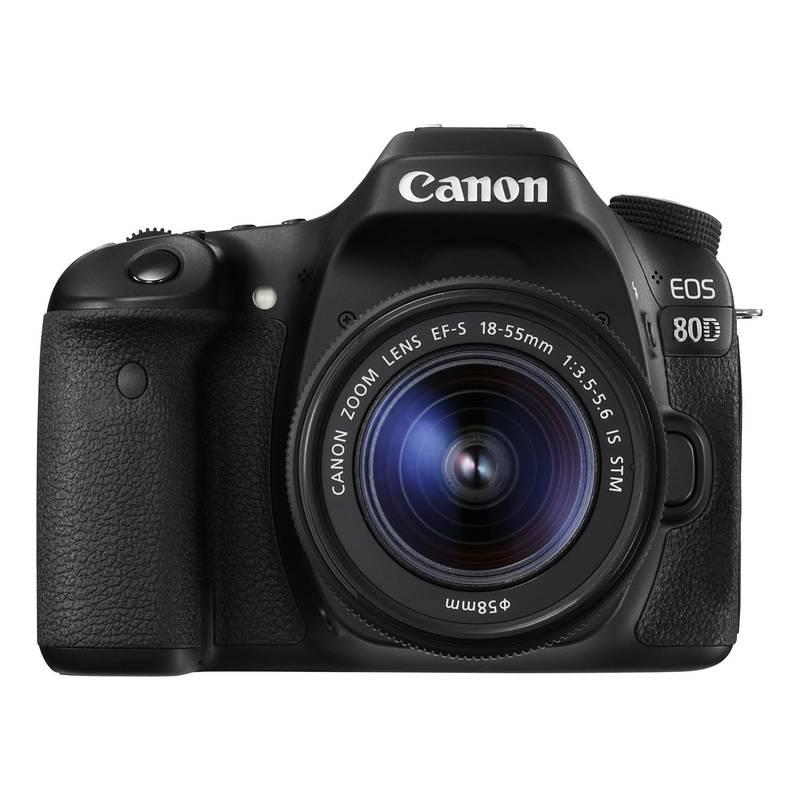 Digitální fotoaparát Canon EOS 80D 18-55 IS STM černý