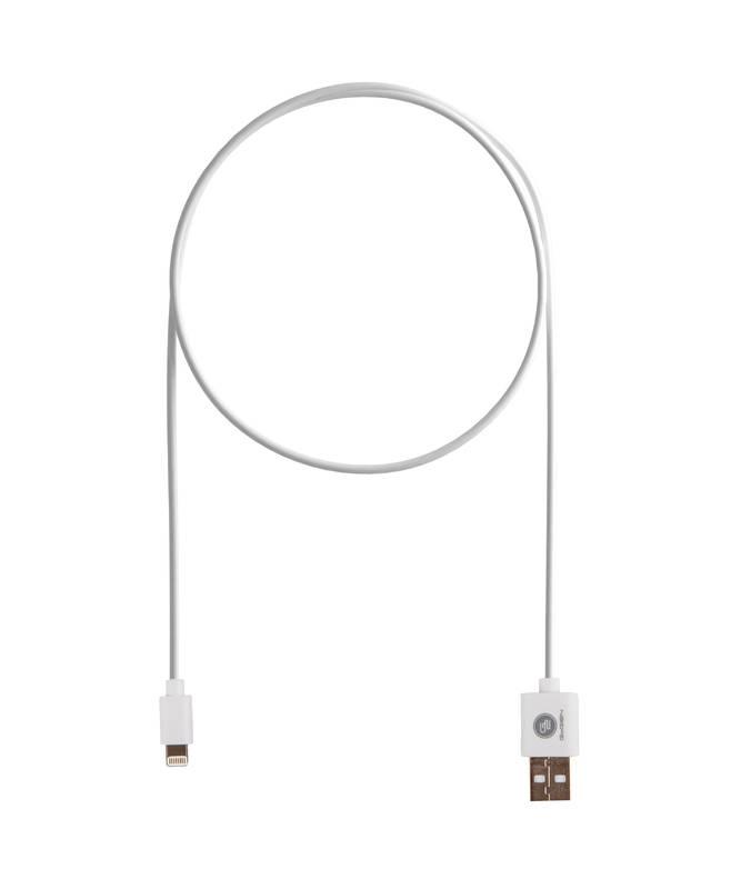 Kabel GoGEN USB Lightning, 0,9m bílý, Kabel, GoGEN, USB, Lightning, 0,9m, bílý