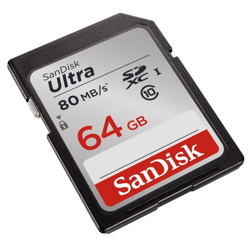Paměťová karta Sandisk SDXC Ultra 64GB UHS-I U1