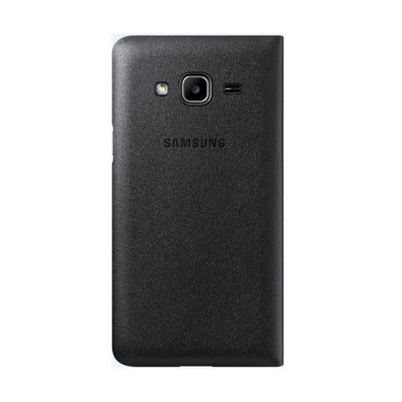 Pouzdro na mobil flipové Samsung pro Galaxy J3 2016 černé
