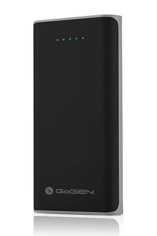 Powerbank GoGEN 16000mAh černá šedá