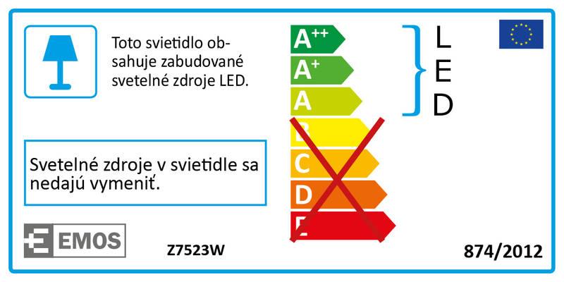 Stolní LED lampička EMOS HT6105 HOME, 6W bílá, Stolní, LED, lampička, EMOS, HT6105, HOME, 6W, bílá