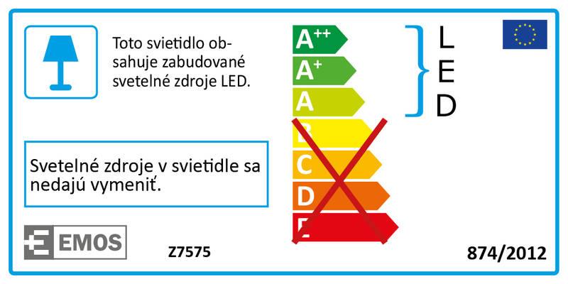 Stolní LED lampička EMOS MA66-DB stmívatelná, 7W černá