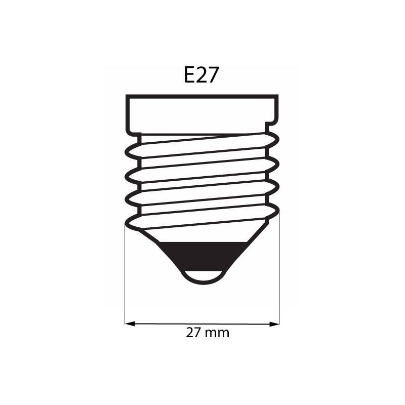 Žárovka LED Tesla reflektor, 7W, E27, teplá bílá