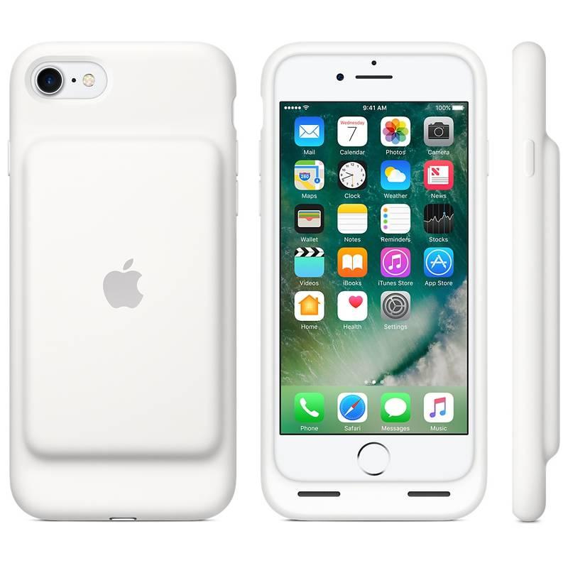 Kryt na mobil Apple Smart Battery Case pro iPhone 8 7 bílý, Kryt, na, mobil, Apple, Smart, Battery, Case, pro, iPhone, 8, 7, bílý