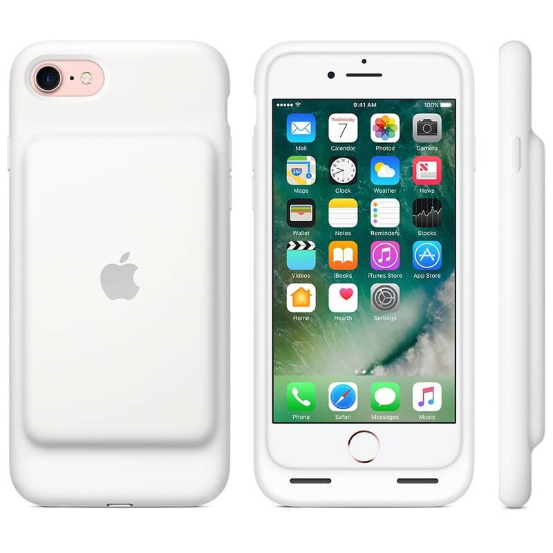 Kryt na mobil Apple Smart Battery Case pro iPhone 8 7 bílý, Kryt, na, mobil, Apple, Smart, Battery, Case, pro, iPhone, 8, 7, bílý