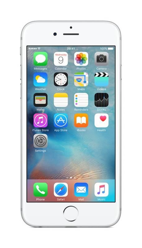 Mobilní telefon Apple iPhone 6s 32GB- Silver, Mobilní, telefon, Apple, iPhone, 6s, 32GB-, Silver