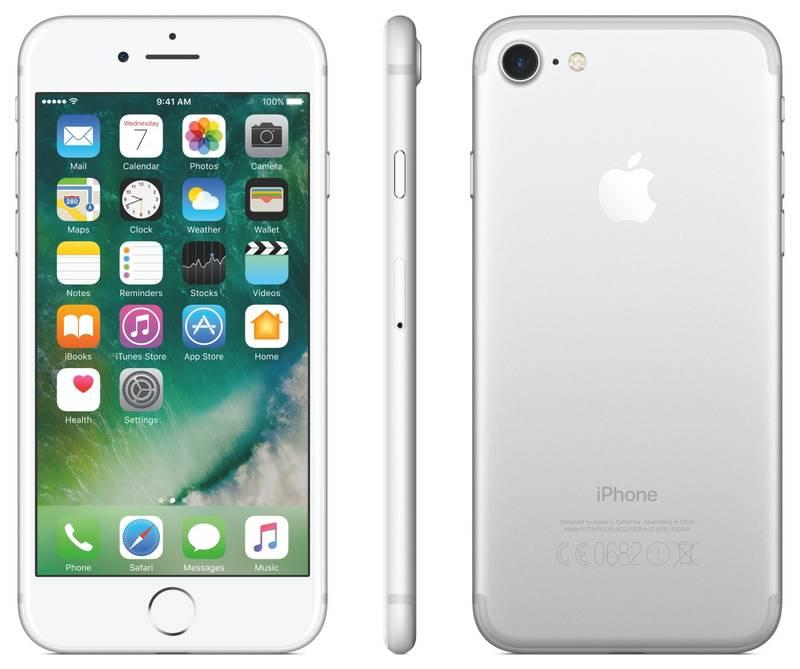 Mobilní telefon Apple iPhone 7 128 GB - Silver, Mobilní, telefon, Apple, iPhone, 7, 128, GB, Silver