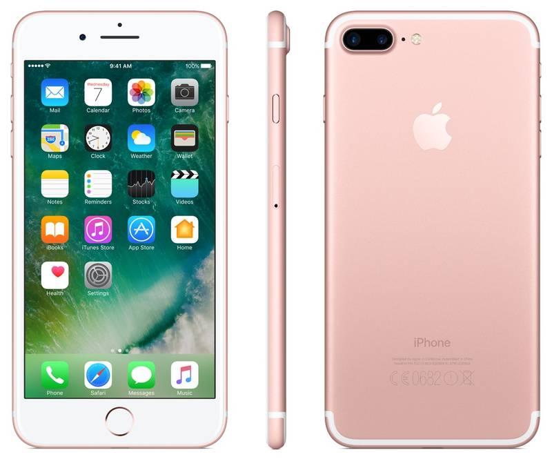 Mobilní telefon Apple iPhone 7 Plus 128 GB - Rose Gold, Mobilní, telefon, Apple, iPhone, 7, Plus, 128, GB, Rose, Gold