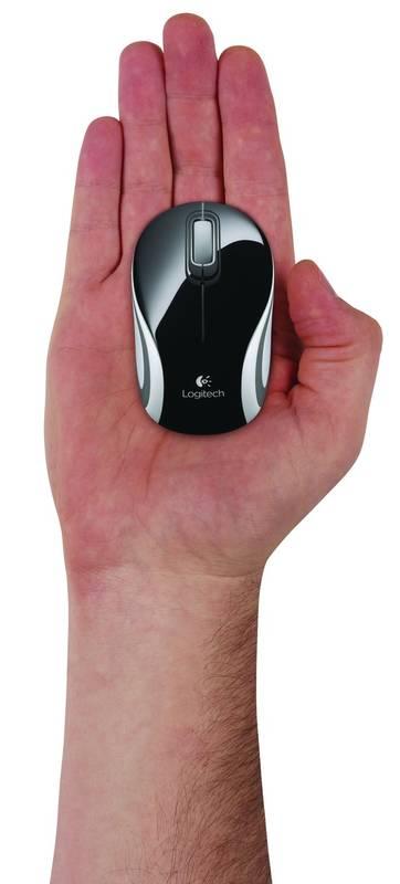 Myš Logitech Wireless Mini Mouse M187 černá, Myš, Logitech, Wireless, Mini, Mouse, M187, černá