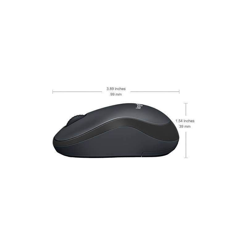 Myš Logitech Wireless Mouse M220 Silent černá, Myš, Logitech, Wireless, Mouse, M220, Silent, černá