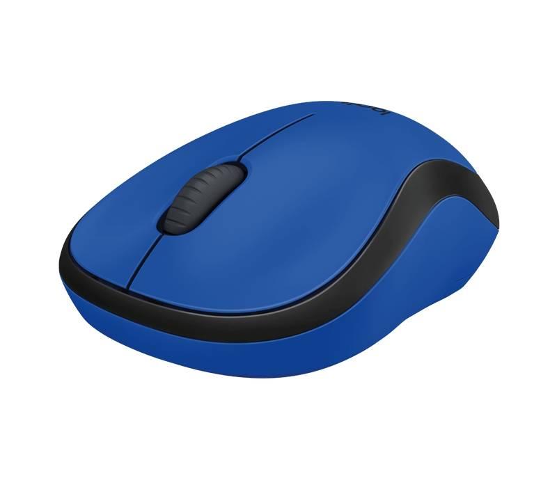 Myš Logitech Wireless Mouse M220 Silent modrá, Myš, Logitech, Wireless, Mouse, M220, Silent, modrá