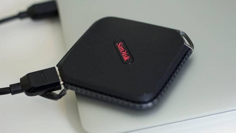 SSD externí Sandisk Extreme 500 Portable, 240 GB černý