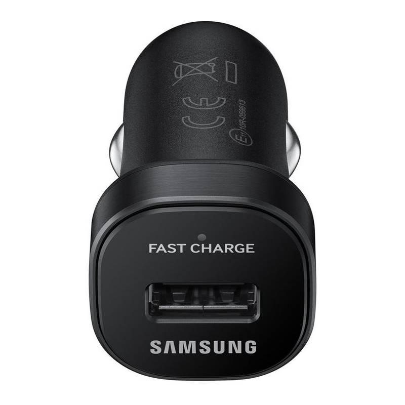 Adaptér do auta Samsung EP-LN930B, 1x USB, 2A, s funkcí rychlonabíjení MicroUSB kabel černý, Adaptér, do, auta, Samsung, EP-LN930B, 1x, USB, 2A, s, funkcí, rychlonabíjení, MicroUSB, kabel, černý