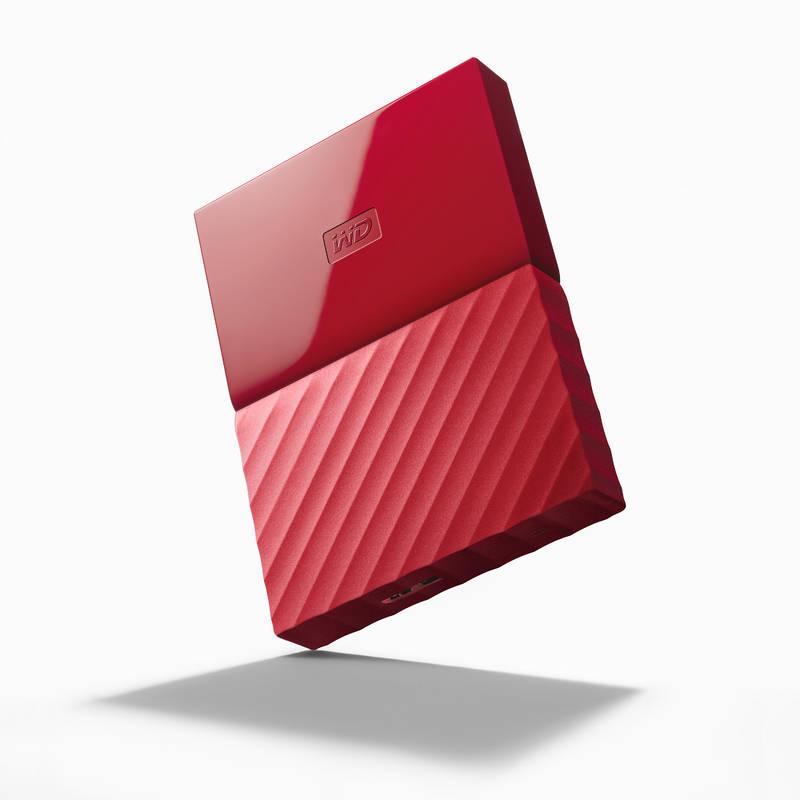 Externí pevný disk 2,5" Western Digital My Passport 1TB červený