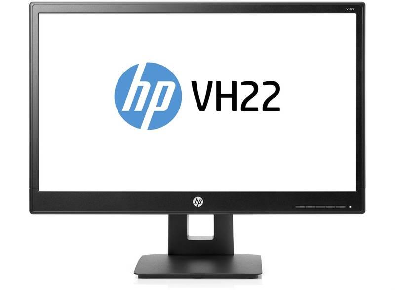 Monitor HP VH22 černý, Monitor, HP, VH22, černý