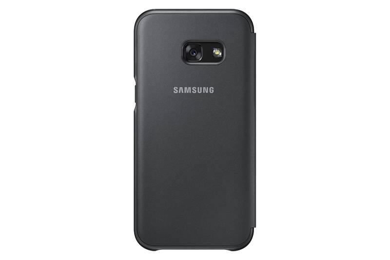 Pouzdro na mobil flipové Samsung Neon flip pro Galaxy A3 2017 černé, Pouzdro, na, mobil, flipové, Samsung, Neon, flip, pro, Galaxy, A3, 2017, černé