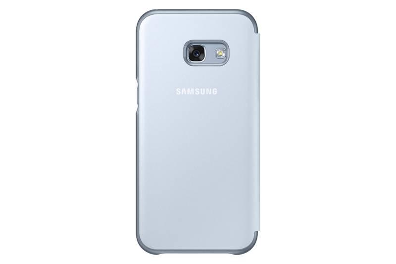 Pouzdro na mobil flipové Samsung Neon flip pro Galaxy A3 2017 modré