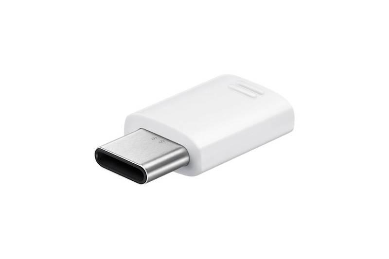 Redukce Samsung Micro USB USB-C bílá, Redukce, Samsung, Micro, USB, USB-C, bílá