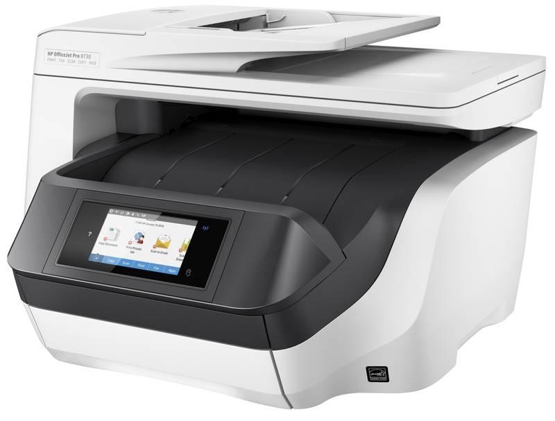 Tiskárna multifunkční HP Officejet Pro 8730 bílá