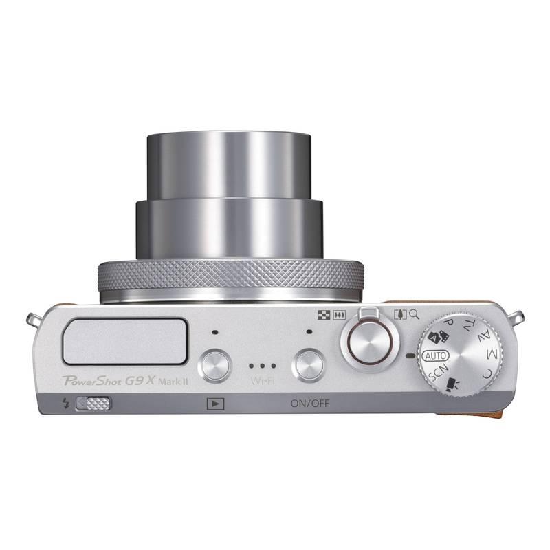 Digitální fotoaparát Canon PowerShot PowerShot G9 X Mark II Silver stříbrný, Digitální, fotoaparát, Canon, PowerShot, PowerShot, G9, X, Mark, II, Silver, stříbrný