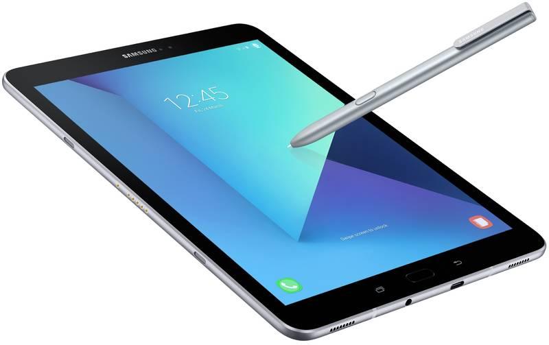 Dotykový tablet Samsung Galaxy Tab S3 9.7 LTE stříbrný, Dotykový, tablet, Samsung, Galaxy, Tab, S3, 9.7, LTE, stříbrný
