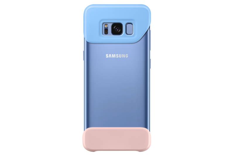 Kryt na mobil Samsung 2 dílný pro Galaxy S8 modrý